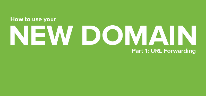 How to use your New Domain with an existing website, Part 1