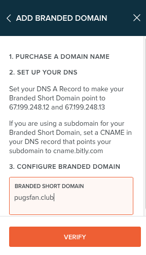 validate bitly domain