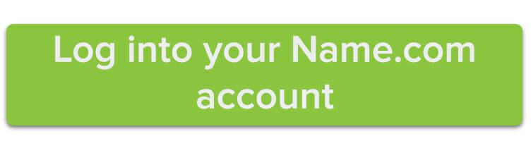 log into your Name.com account