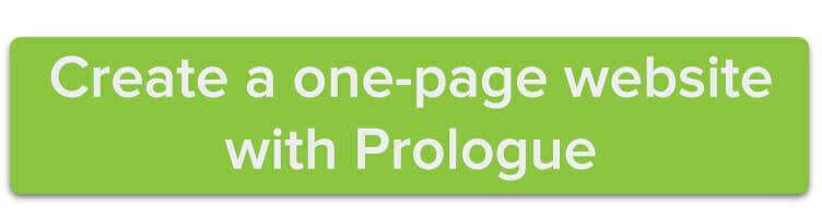 Create a one-page website with Prologue
