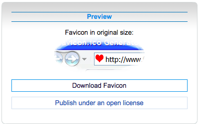 Download favicon
