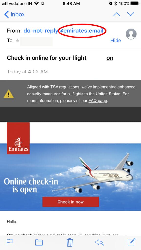 emirates.email screenshot