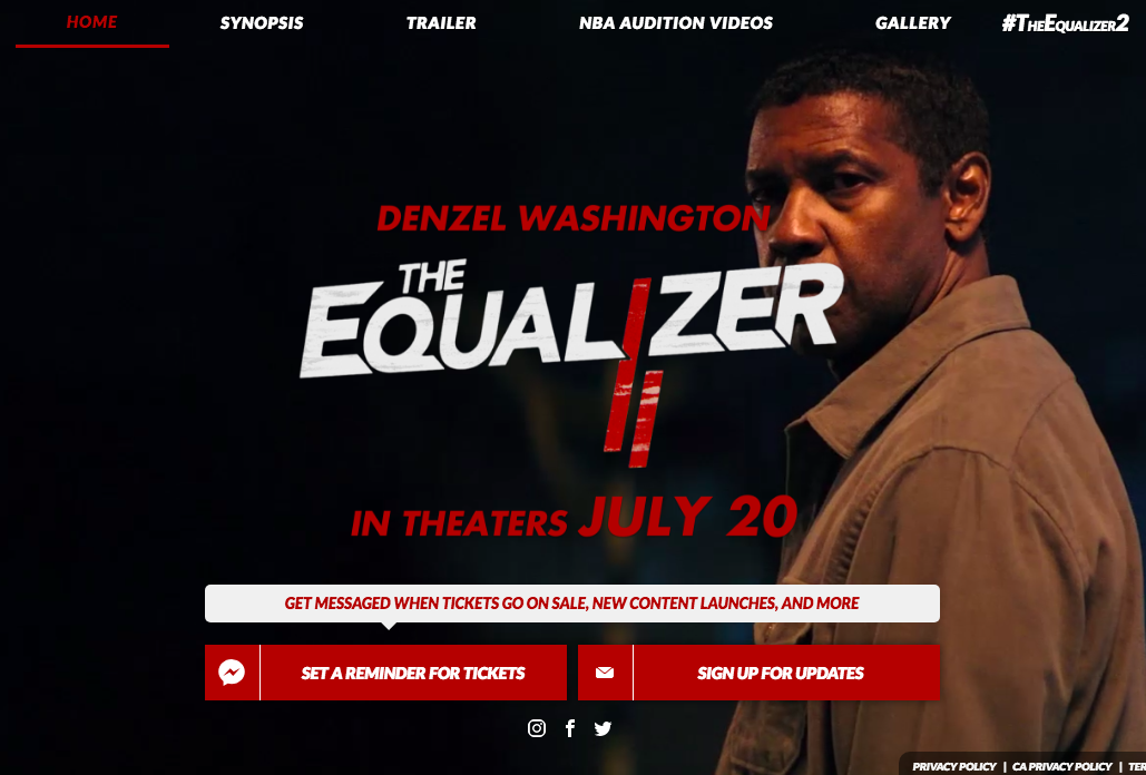 Equalizer 2 movie