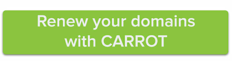 Renew your domains with CARROT